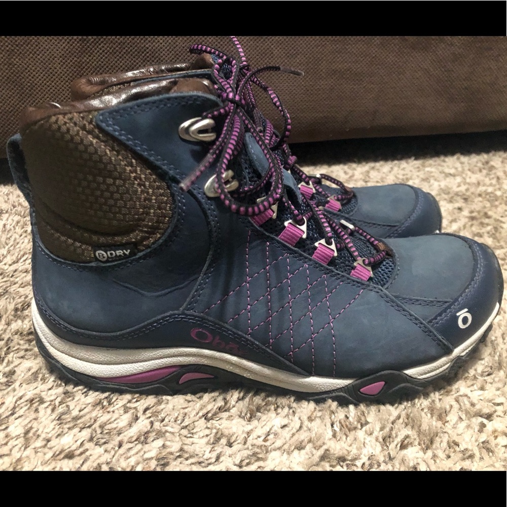 Oboz Sapphire Waterproof hiking Boots women’s 6.5